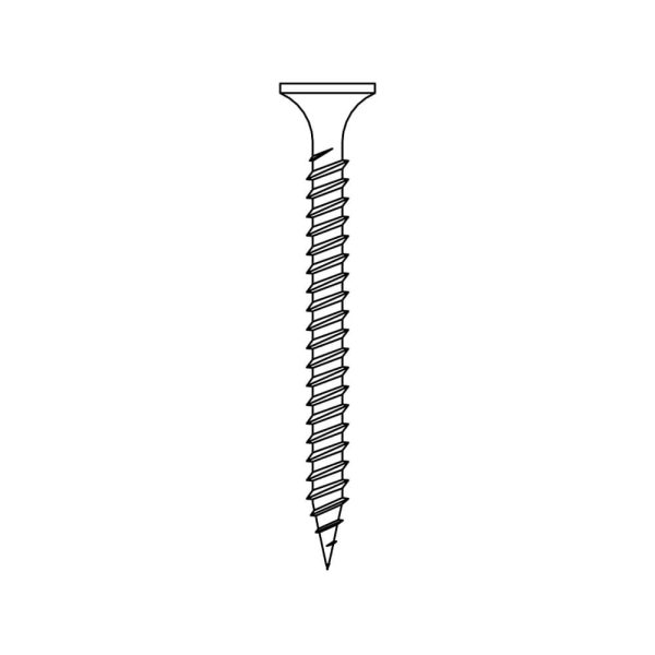 Gipszkarton tározott csavar fém 3,9×25 mm (1000 db)